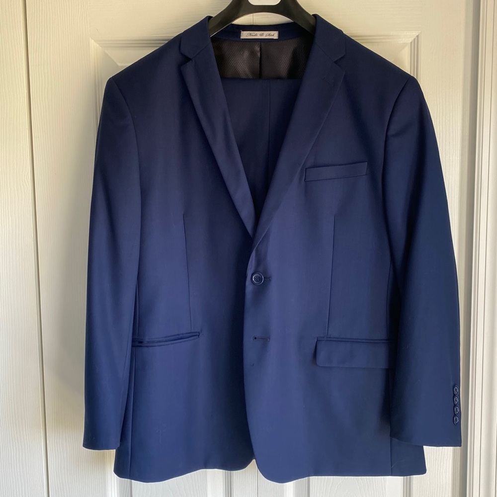 Needle & Stich Men’s Blue Suit